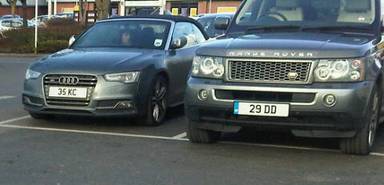 UK Number Plate 35 KC