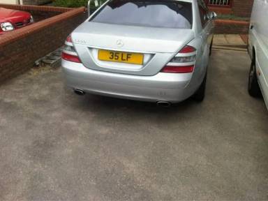 UK Number Plate 35 LF