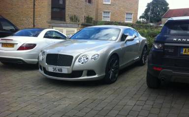 UK Number Plate 35 NB