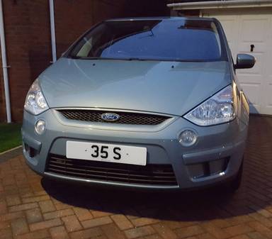 UK Number Plate 35 S