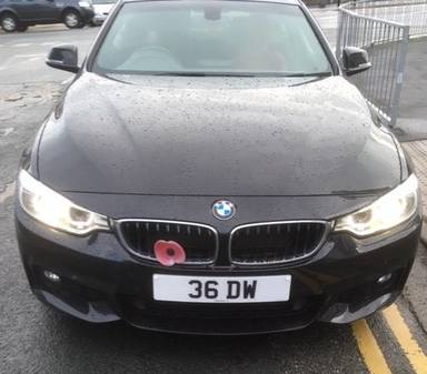 UK Number Plate 36 DW