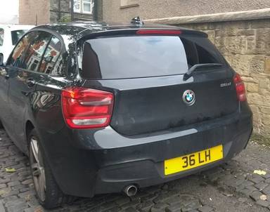 UK Number Plate 36 LH