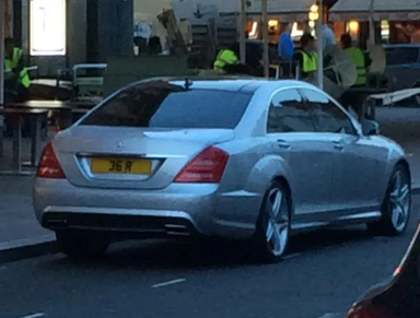 UK Number Plate 36 R