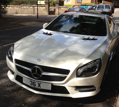 UK Number Plate 36 X