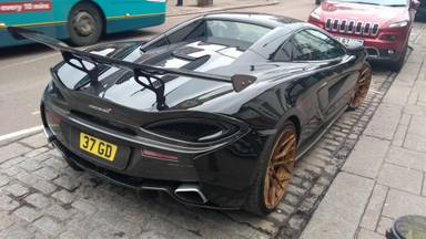 UK Number Plate 37 GD