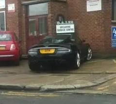 UK Number Plate 37 H