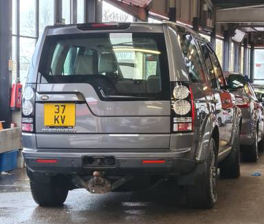 UK Number Plate 37 KV
