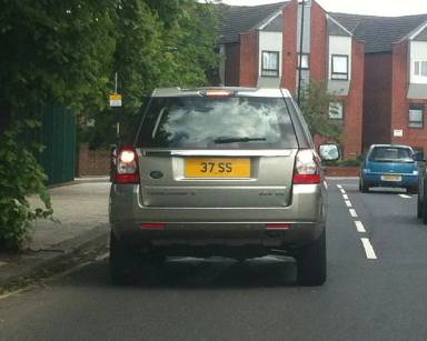 UK Number Plate 37 SS