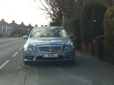 UK Number Plate 4 FA