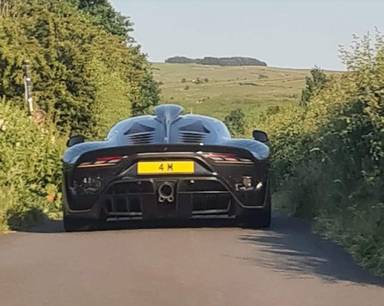 UK Number Plate 4 M