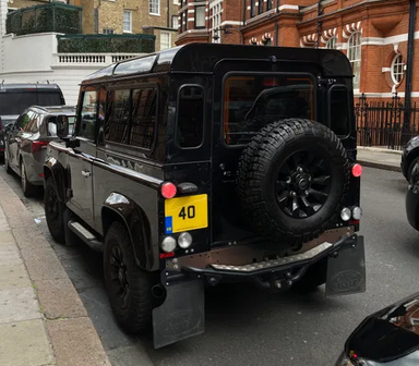 UK Number Plate 4 O