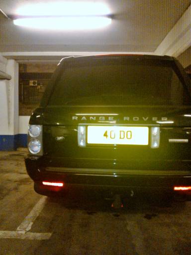 UK Number Plate 40 DO