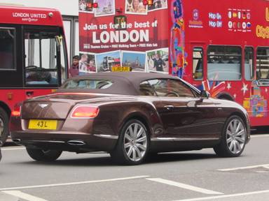 UK Number Plate 43 L