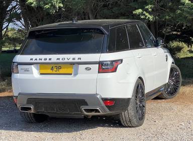 UK Number Plate 43 P