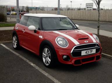 UK Number Plate 43 TP