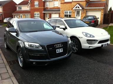 UK Number Plate 43 Y