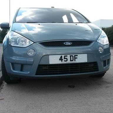 UK Number Plate 45 DF
