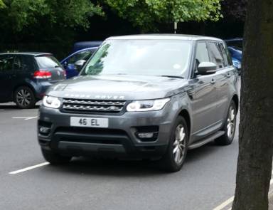 UK Number Plate 46 EL