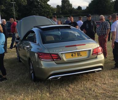 UK Number Plate 47 BL