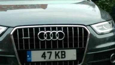 UK Number Plate 47 KB