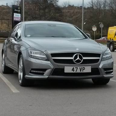 UK Number Plate 47 VP