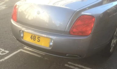UK Number Plate 48 S