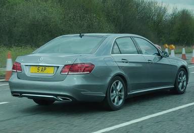 UK Number Plate 5 AP