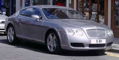 UK Number Plate 5 BH