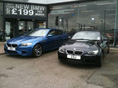 UK Number Plate 5 HJ
