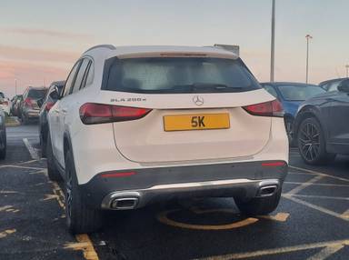 UK Number Plate 5 K