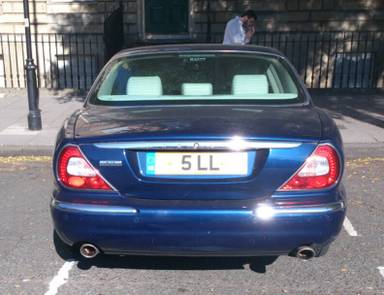 UK Number Plate 5 LL