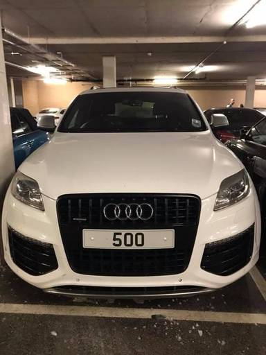 UK Number Plate 5 OO
