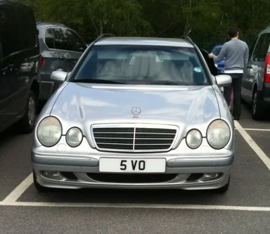 UK Number Plate 5 VO