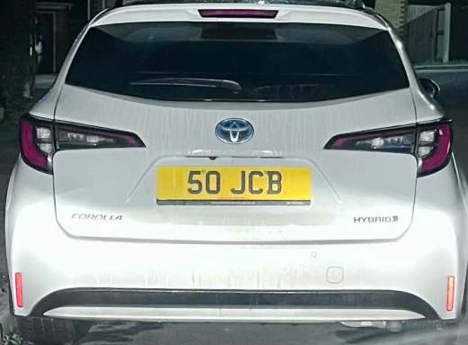 50 JCB number plate – JCB & Family