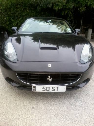 UK Number Plate 50 ST