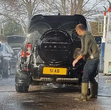 UK Number Plate 51 AB