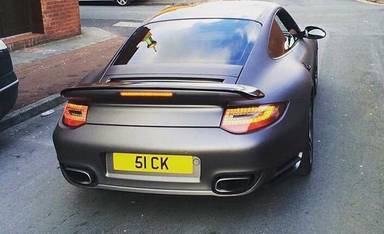 UK Number Plate 51 CK