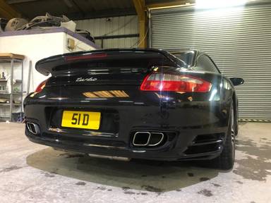 UK Number Plate 51 D
