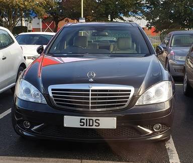UK Number Plate 51 DS