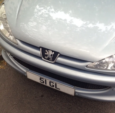 UK Number Plate 51 GL