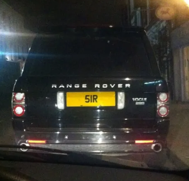UK Number Plate 51 R
