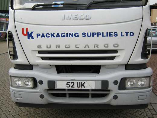 52 UK number plate – UK Packaging
