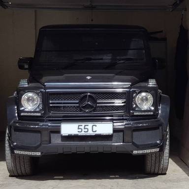 UK Number Plate 55 C