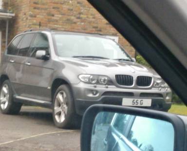 UK Number Plate 55 G