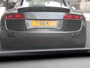 UK Number Plate 55 K