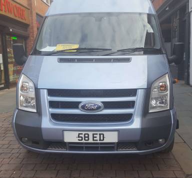 UK Number Plate 58 ED