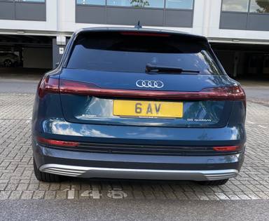 UK Number Plate 6 AV