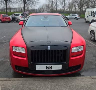 UK Number Plate 6 B