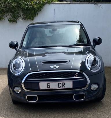 UK Number Plate 6 CR