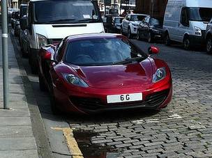 UK Number Plate 6 G